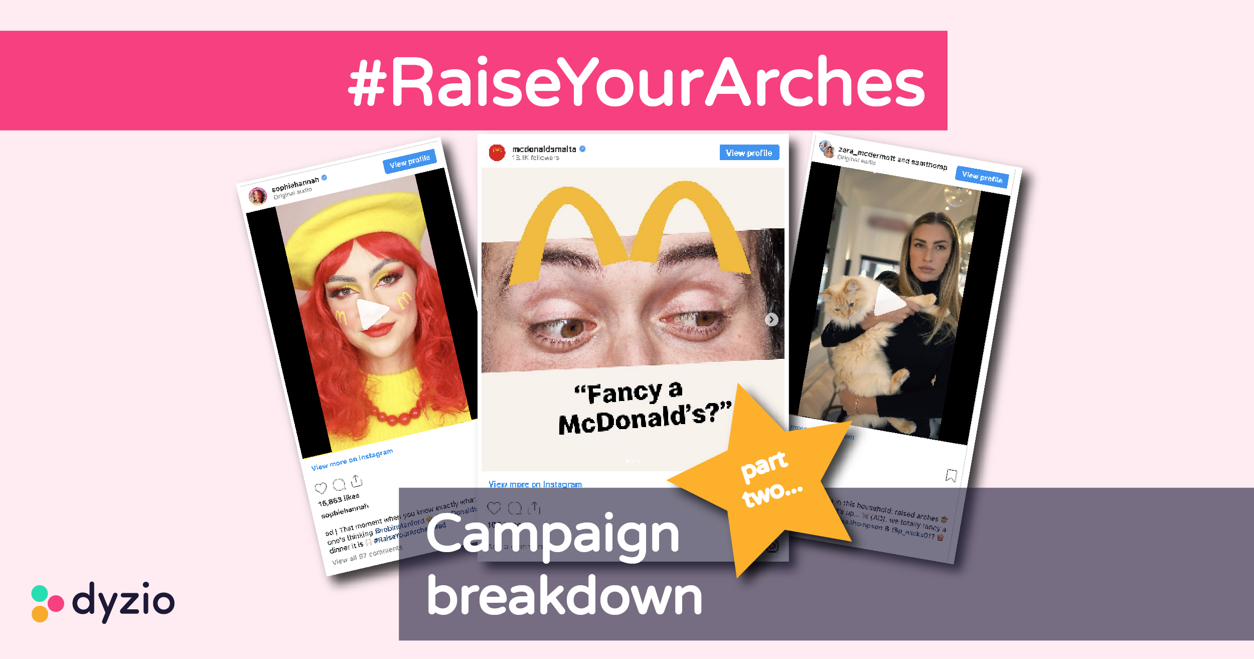McDonalds Raise Your Arches campaign photo