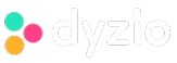 White Dyzio logo